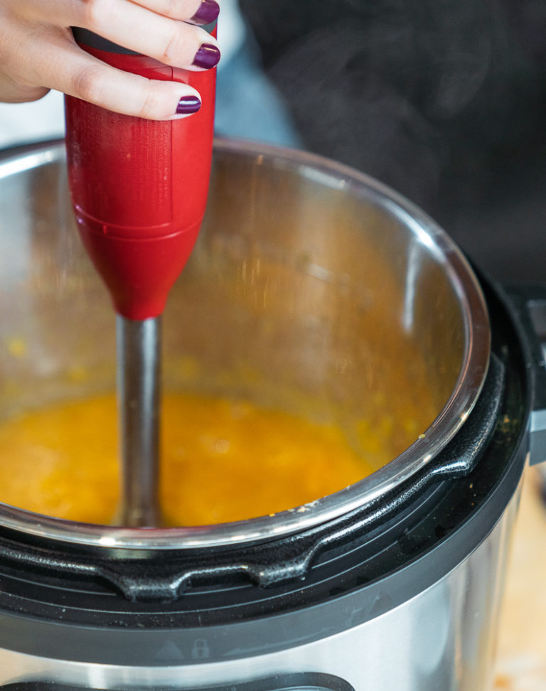 Instant Pot Butternut Squash Soup - compressed-3