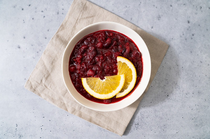 Cranberry Sauce with a Twist